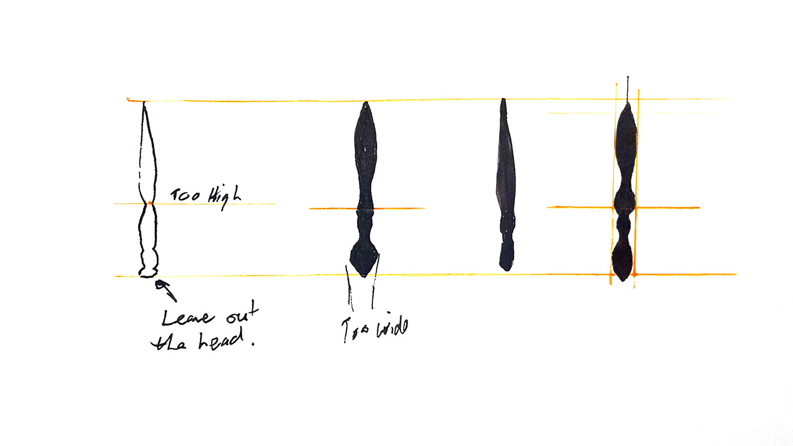 darter hand-drawn stem development